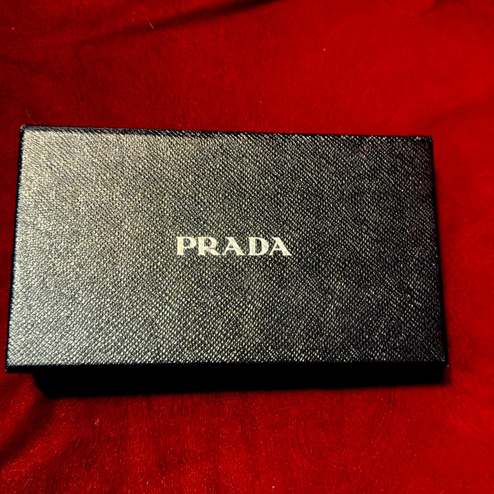 Brand New Prada Saffiano Black Wallet